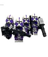 4x 187th Vanguard Heavy Trooper Minifigures Star Wars Clone Troopers  - £14.15 GBP