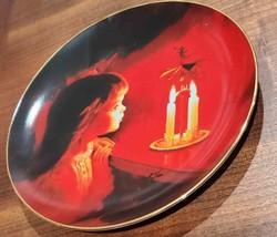 1991 Donald Zolan Collectible Plate &quot;Candlelight Magic&quot; for Pemberton &amp; Oakes - £23.98 GBP