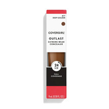 COVERGIRL Outlast Extreme Wear Concealer, Deep Golden, .3 fl oz, Full Coverage - £5.46 GBP