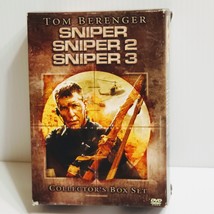 Sniper 3-Pack (Sniper, Sniper 2 and Sniper 3) (DVD, 2004, 3-Disc Set).   - $12.00