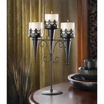 Medieval Triple Candle Stand - $27.99