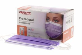 Crosstex GCPLV Procedural Ear Loop Mask, Latex-Free, Lavender (Pack of 500) - $177.66