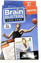 Brain Busters Card Game - Sports - with Over 150 Trivia Questions - £7.93 GBP