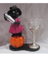 Yankee Candle Votive Tea Light Holder V/H TL/H SOPHIA THE CAT BARTENDER ... - $88.37 CAD