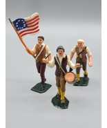 (3) VTG 1960&#39;s MARX Warriors of World Revolutionary War Toy Soldiers, Ho... - £22.05 GBP