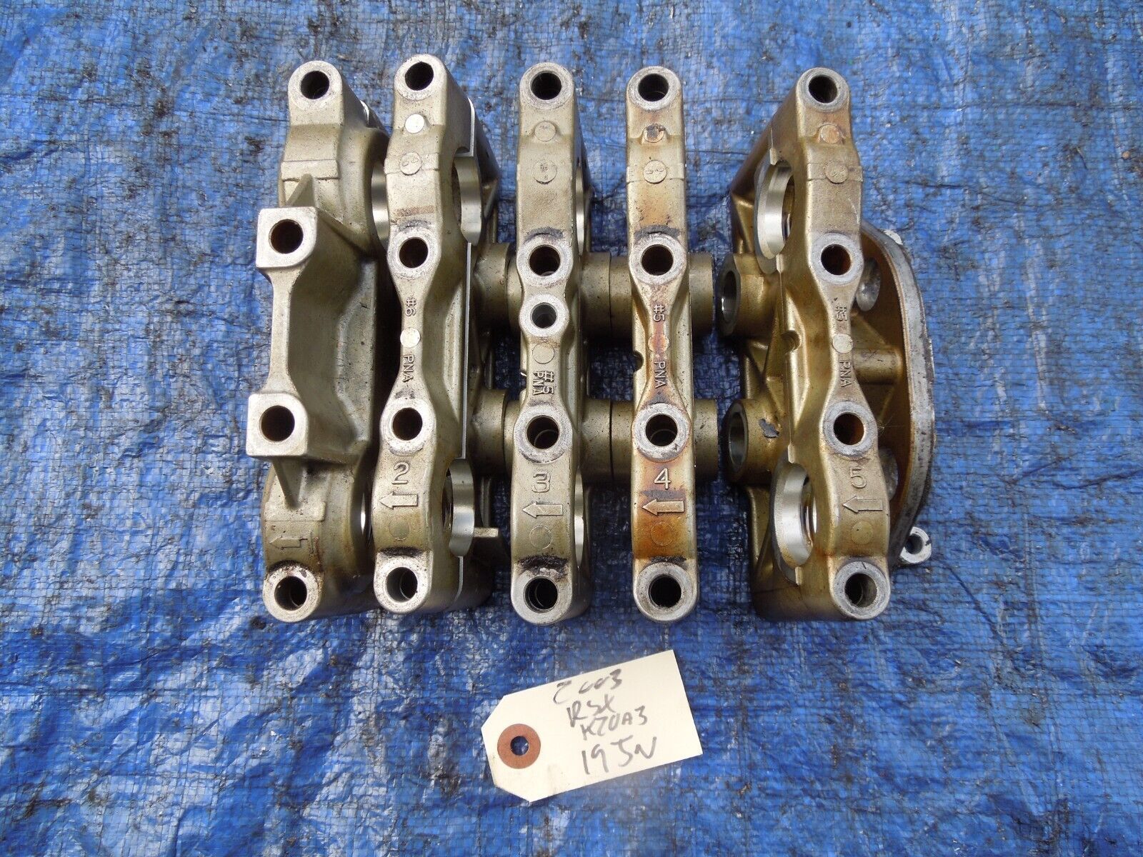 02-06 Acura RSX K20A3 cam caps holders camshaft OEM K20 engine motor K20... - $99.99