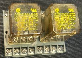 Struthers-Dunn A314XBX48P 120V Relay w/ Base Lot of 2 - $34.99