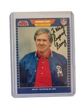 Raymond Berry New England Patriots NFL Coach Signed Card Autograph - £7.92 GBP