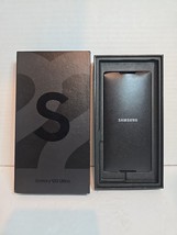Samsung Galaxy S22 5G S22 Ultra Burgundy Box Retail Packaging Only Sm-s908u - £9.94 GBP