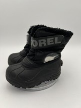 Sorel Snow Commander Baby Toddler Insulated Winter Snow Boots Sz 9 NC1805-010 - £18.98 GBP
