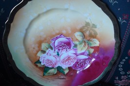 C. TIELSCH &amp; Co. Germany - ca 1875/1930s Plate Signed Liegert, Handpainted [#60] - $54.87