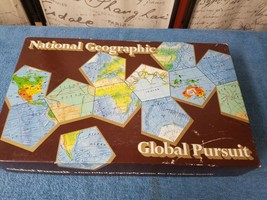 100% complete Vintage 1987 National Geographic Board Game Global Pursuit - $9.74