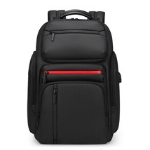 Fenruien Fashion Business Large Capacity Laptop Backpack Men Multi Function USB  - £76.20 GBP