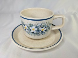 Temper-Ware by Lenox Dewdrops Coffee Cup and Saucer Set - £6.39 GBP