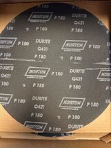 NORTON Q421 16" FLOOR SCREEN DISCS P180 10 PACK NEW 20514 - $29.69