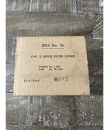 Ham Radio Part TR-1024 Ripple Filter Choke - $527.86 CAD