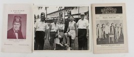 Vintage Photo Paper Lot SHRINER Masonic 1966 Florida Derby Gulfstream Park - $20.99