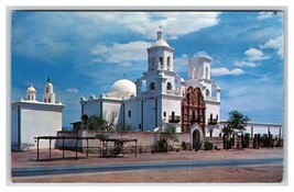 Mission San Xavier Tucson Arizona AZ UNP Chrome Postcard K17 - £1.54 GBP