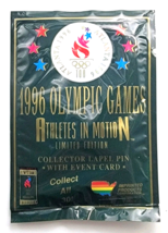 1996 Atlanta Olympic Games Pin Athletes in Motion 1 of 30 Sealed w Event... - $186.21 MXN