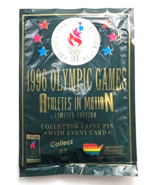 1996 Atlanta Olympic Games Pin Athletes in Motion 1 of 30 Sealed w Event... - $14.01 CAD