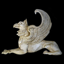 Roman Greek Persian Griffin Figure Sculpture plaque replica reproduction - $633.84 MXN