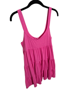 Victorias Secret Univ Pink Large Tiered Mini Dress Night Gown Logo  - £20.35 GBP