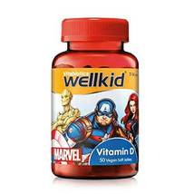 Wellkid Marvel Vitamin D Jellies x 50 - £15.39 GBP
