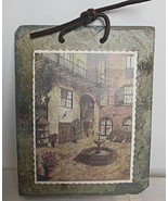 Print on Slate Brulatour Courtyard New Orleans 5.5 x 7&quot; - $16.83