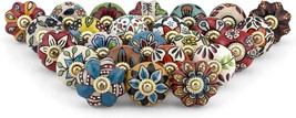 Pack of 25 Assorted Multicolor Cabinet Knobs Door Pull USA SELLER Fast S... - £30.36 GBP