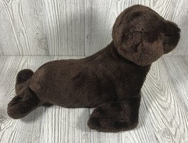 Baby Sea Lion Plush Stuffed Animal  Brown 16” Destination Nation By Aurora NWT - £11.76 GBP