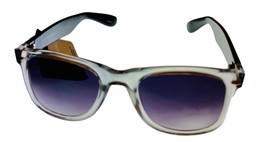 Lucky Brand Mens Clear Plastic Square Sunglass, Gradient Lens Campbell - £17.58 GBP