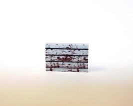 Minifigure Custom Toy Rusty Bloody Metal Floor 3X2 brick piece - £0.95 GBP