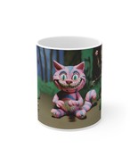 Chesire Cat Mug  Claymation Gifts for Wonderland Lovers Gifts for Cat Lo... - £11.78 GBP