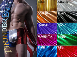 Thunderbox Choose Colors, Size Harlequin Metal Spandex Pouch Shorts! S, ... - $30.00