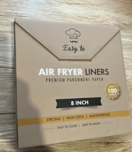 Disposable air fryer paper liners  100PCS air fryer parchment paper NEW - £16.42 GBP