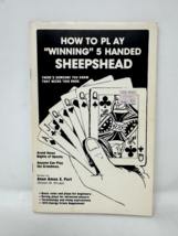 How To Play A Winning 5 Handed Sheepshead Booklet Anon Amps x Pert Strupp 40 Pgs - £42.14 GBP