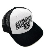 AUBURN UNIVERSITY TIGERS LOGO GREY BLACK MESH TRUCKER SNAPBACK HAT CAP R... - $180.14 MXN