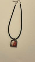 Magnabilities Interchangeable Cord Pendant Necklace & Multicolor Abstract Insert - $16.99