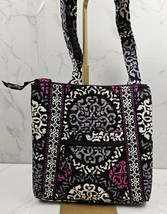 Vera Bradley Canterberry Magenta Crossbody Hipster Bag Purse  - $12.19