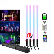 4pcs 360 tube IP65 Wireless Battery Pixel Tube Light for event dj stage ... - $785.47