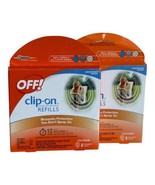 OFF! Clip-On Mosquito Repellent Refills 2 Boxes 4 Refills Works In All M... - $32.21 CAD