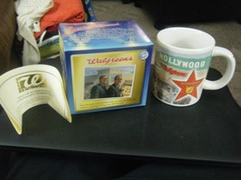 Walgreens Goes Hollywood 2003 Commemorative Coffee Mug w/Box &amp; Certificate - £13.80 GBP