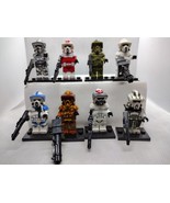 Scout Troopers Custom Designed Minifigures set of 8 in various forms of ... - €24,08 EUR