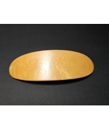 Vintage Wooden Oval Hair Clip Barrette  Made In France - $26.19