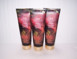 Victoria&#39;s Secret Moon Spiced Apple Fragrance Lotion 8 oz each - Lot of 3 - £27.40 GBP