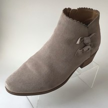 JACK ROGERS Kali Suede Ankle Boots/Booties, Dove Gray (Size 6.5 M) - £39.01 GBP