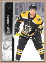 2021-22 Upper Deck #16 Matt Grzelcyk Boston Bruins - £1.56 GBP