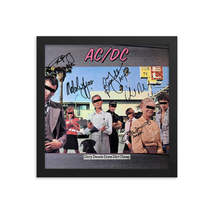 AC/DC Dirty Deeds Done Dirt Cheap signed album Reprint - £66.86 GBP