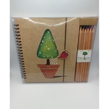Colored pencils with sketchbook sketchpad drawing art gifts for artists ... - $19.80