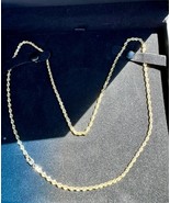 14 Karat Gold 24 Inch Rope Chain - $999.99